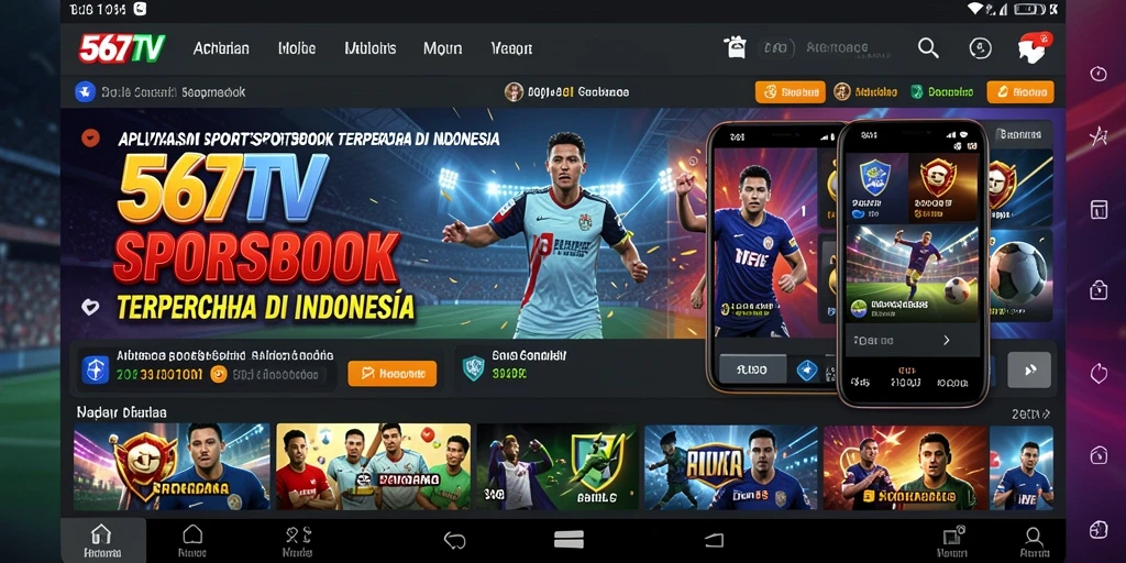 Screenshot gameplay 567TV menampilkan pengalaman berkualitas dalam taruhan Sportsbook.