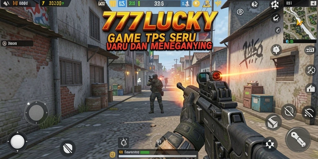 Tampilan gameplay menegangkan di 777LUCKY dengan aksi seru.