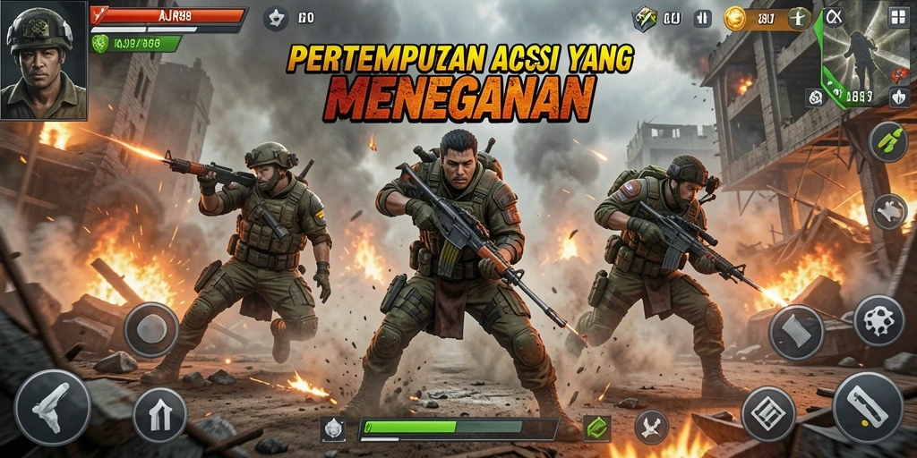 Gameplay AJR88 yang intens dan penuh aksi seru.