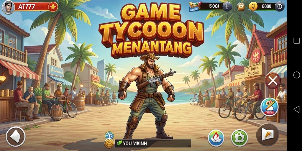 Tampilan menarik dari gameplay AT777 yang seru dan penuh tantangan di dunia Tycoon.