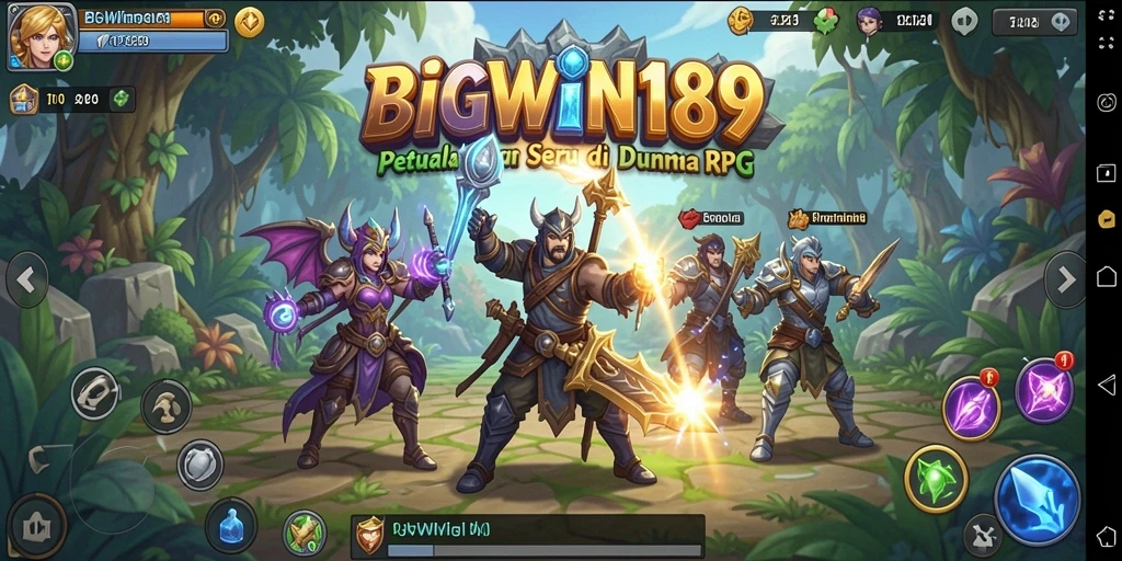 Tampilan gameplay seru dan menantang di BIGWIN189.