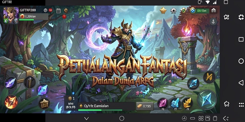Tampilan seru gameplay <strong>GIFTRP288</strong> yang memukau di dunia ARPG.