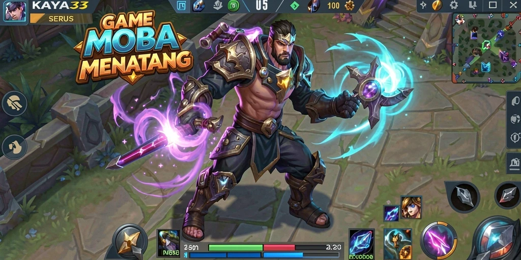 Tangkapan layar gameplay KAYA33 yang penuh aksi dan strategis.