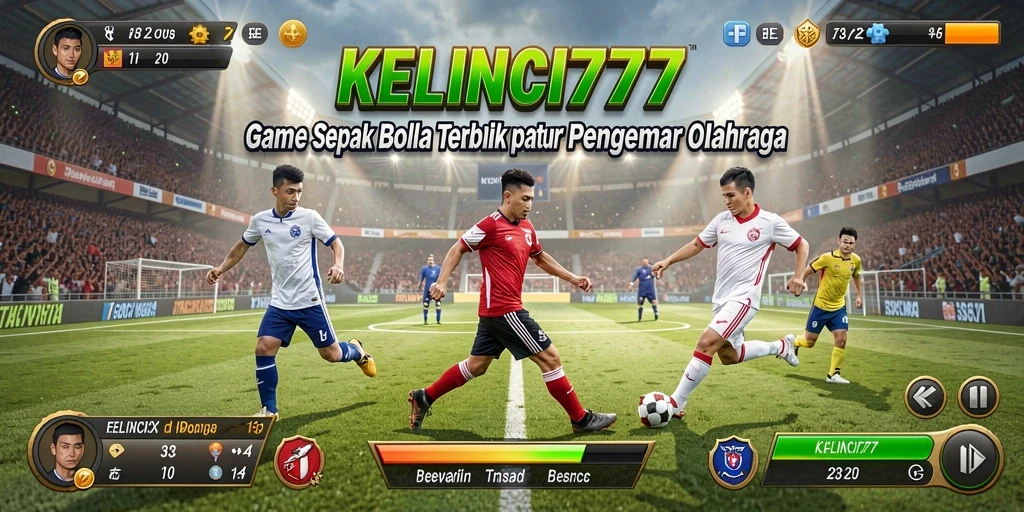 Gambaran gameplay KELINCI777 dengan momen menegangkan di lapangan.