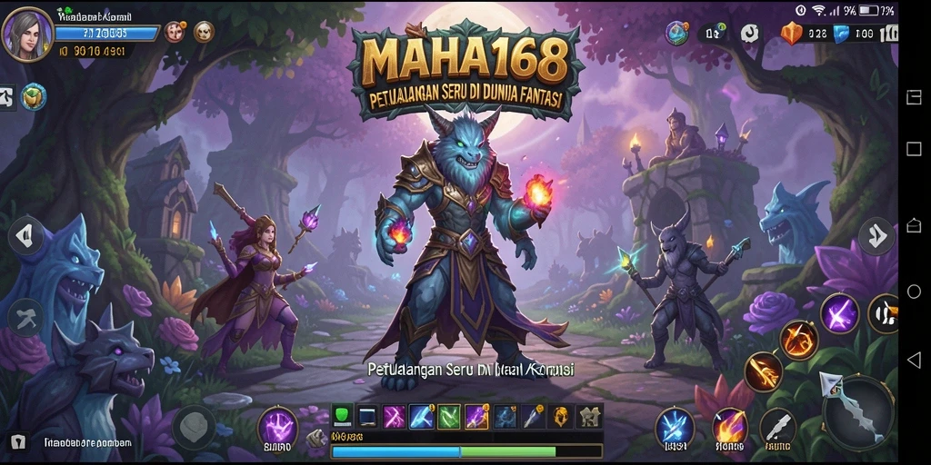 Tampilan menarik dari gameplay MAHA168 yang penuh petualangan.