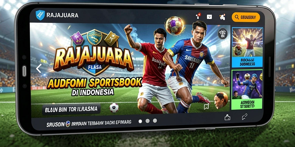 Tampilan gameplay menarik dari aplikasi Sportsbook RAJAJUARA.