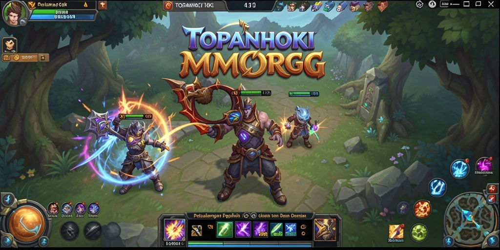 Tangkapan layar dari gameplay menarik di TOPANHOKI.
